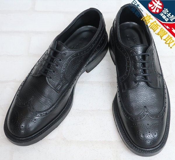 2S1319/MAISON KITSUNE×EDWARD GREEN ウイングチップブローグシューズ メゾンキツネ エドワードグリーン カーフ