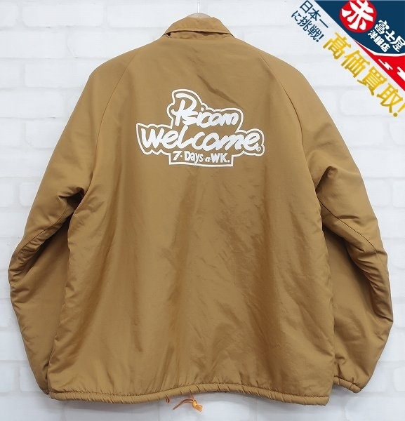 JK2J7201/Psicom Coach Jacket サイコム コーチジャケット マスタード