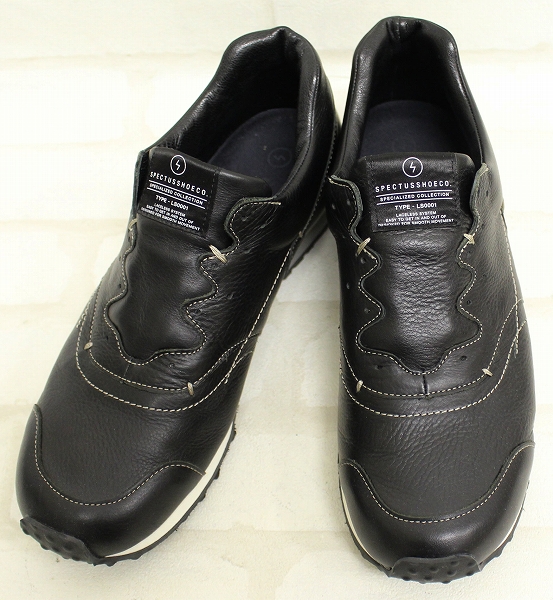 1S4387/未使用品 SPECTUS LACELESS SYSTEM ペクタス スニーカー 25.5cm