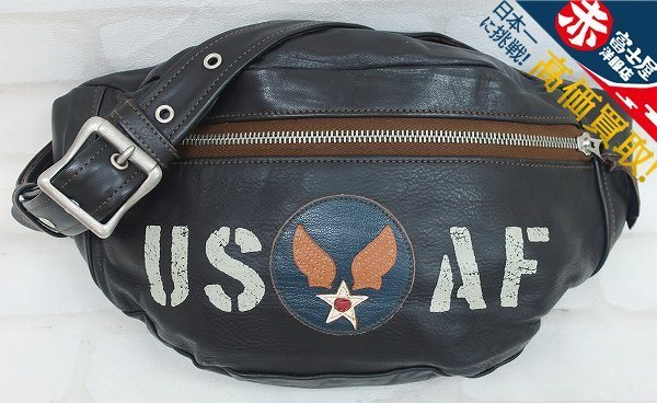 1B3406/トイズマッコイ デュアルブレードバッグ USAF TOYS MｃCOY DUAL BLADE BAG USAF ボディバッグ ウエストバッグ