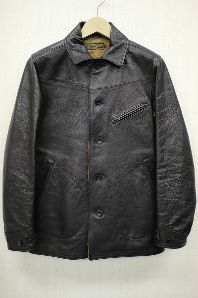 ロストコントロール レザーハーフコート LOSTCONTROL