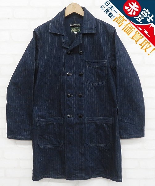 KH3J0150/未使用品 DALEE'S&Co ウォバッシュストライプユニオンコート ダリーズ UNION COAT