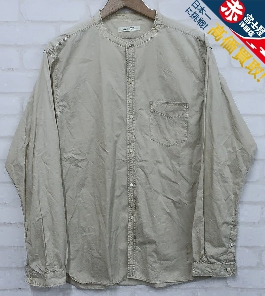 5T3676/OLDJOE STUD BUTTON BAND COLLAR SHIRTS オールドジョー バンドカラーシャツ 171SH02