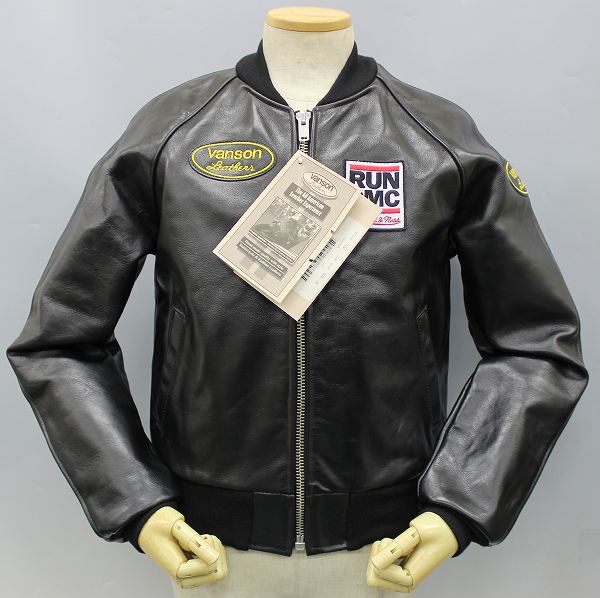 未使用品 バンソン TJV RUNDMC レザージャケット VANSON