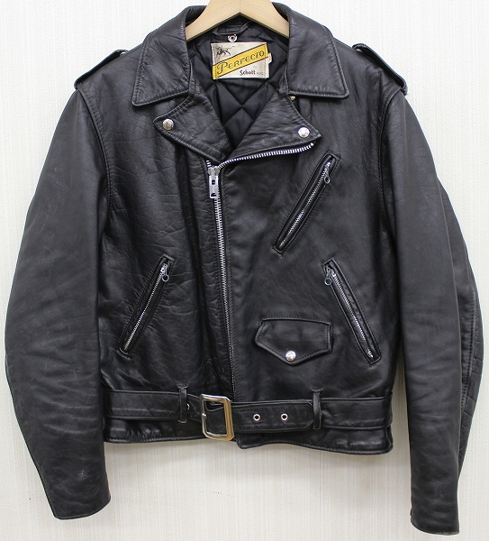 ショット 70s 牛タグ 618 ライダース Schott