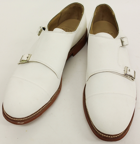 未使用品 ケネスフィールド ダブルモンクシューズ