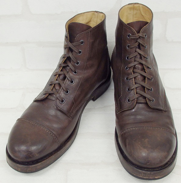 nonnative 14AW オフィサーレースアップブーツ