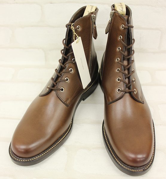 セット品　試着 footthecoacher ZIP UP PLAIN フットザコーチャー　＆　未使用品 footthecoacher SIDE LACE BOOTS フットザコーチャー サイドレースブーツ 8