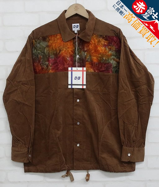 KH5T3206/新品 AiE Coach Shirt 21W Corduroy エーアイイー コーデュロイコーチシャツ