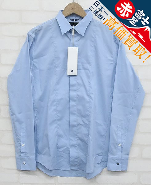 SU5T4936【クリックポスト対応】未使用品 junhashimoto STRETCH DRESS SHIRTS 1061810001 ジュンハシモト ストレッチドレスシャツ