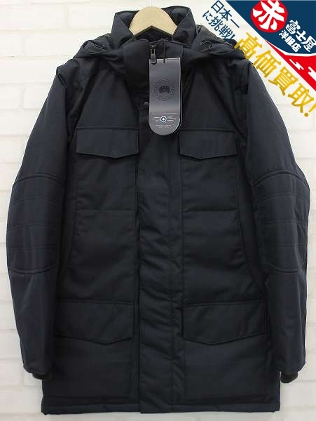 1J4335o/新品 カナダグースブラックレーベル WINDERMERE COAT ダウンジャケット CANADA GOOSE BLACK LABEL