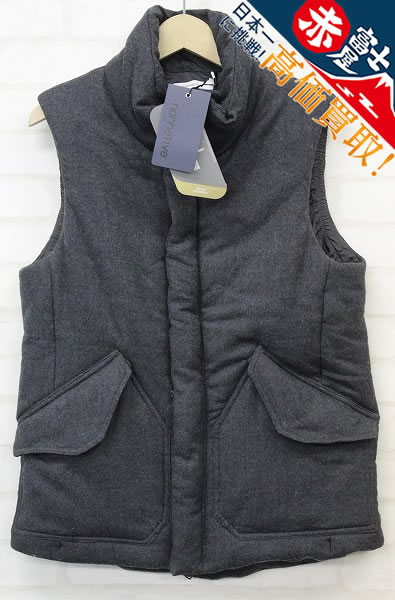 1J7152/nonnative 17AW TROOPER PUFF VEST W/P FLANNEL ノンネイティブ