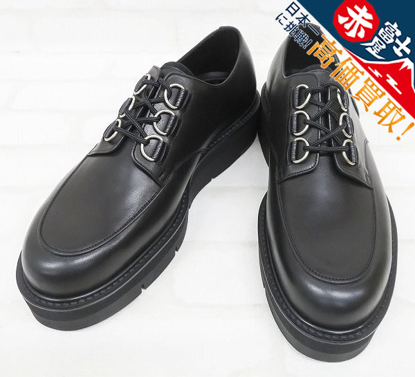 KH2S4442/未使用品 foot the coacher CHAOS U-TIP SHOES フットザコーチャー カオスUチップシューズ 9