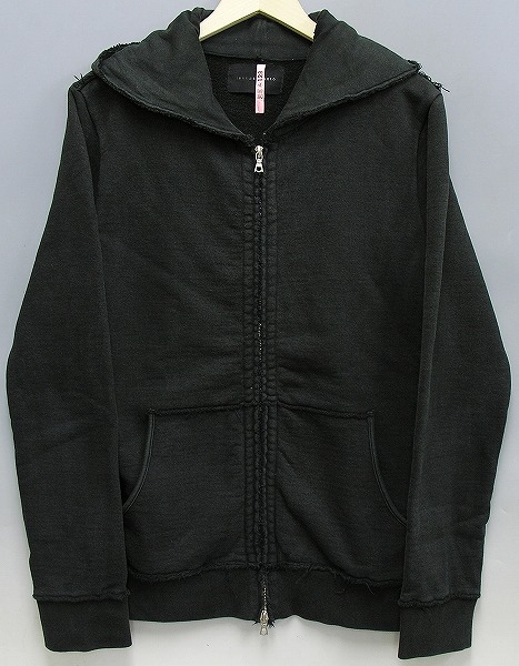 JUN HASHIMOTO 1 BOTTON PARKA Wジップパーカー