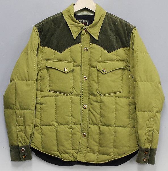 フラットヘッド ウエスタンダウンシャツ FDJ-004