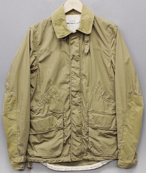 nonnative 12ss HIKER JACKET COTTON TYPEWRITER