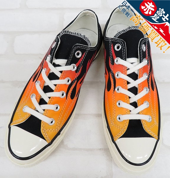 SU2S4316/未使用品 コンバース 167813C CT70 オールスター チャックテイラーOX FLAME BLACK CONVERSE