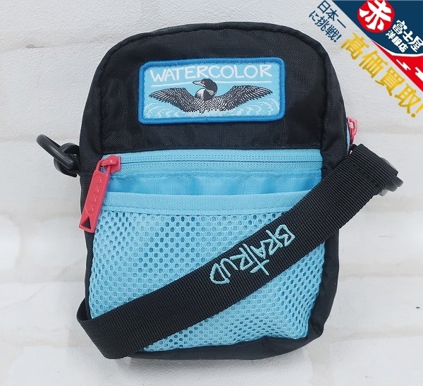 2A1073o【クリックポスト対応】BUMBAG×WATERCOLOR ショルダーポーチ バッグ