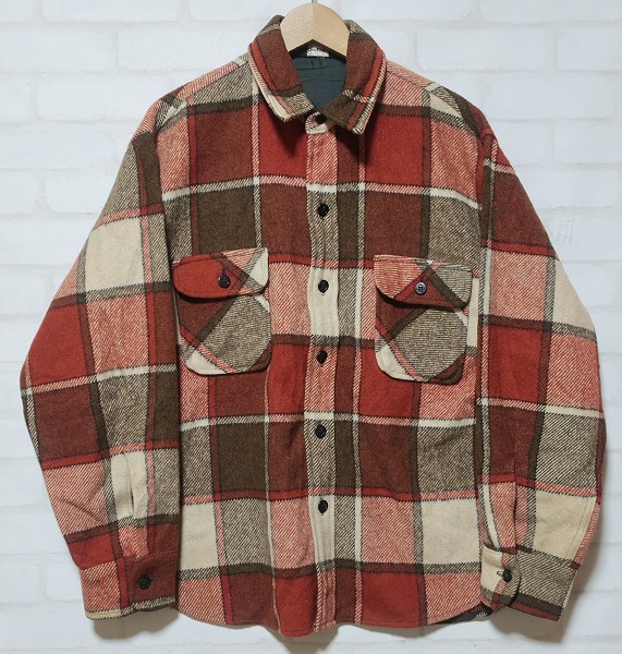 SU5T6424/タウンクラフト 60s70s CPOシャツジャケット TOWN CRAFT ビンテージ