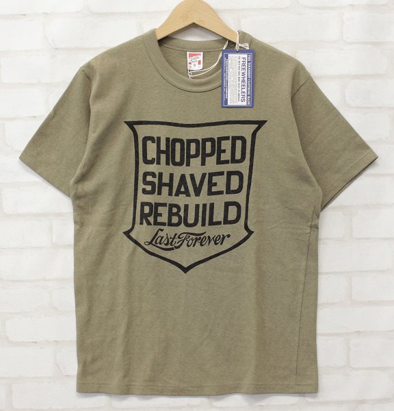 KI2T9240【送料164円】新品 フリーホイーラーズ BUILD to BUST 半袖Tシャツ FREEWHEELERS