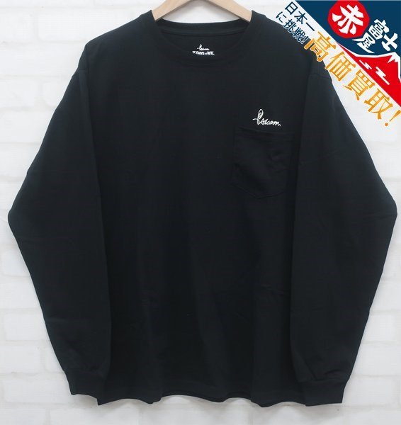 KT6T9165/未使用品 Psicom Long Sleeve EMBROIDERY サイコム ロングTシャツ