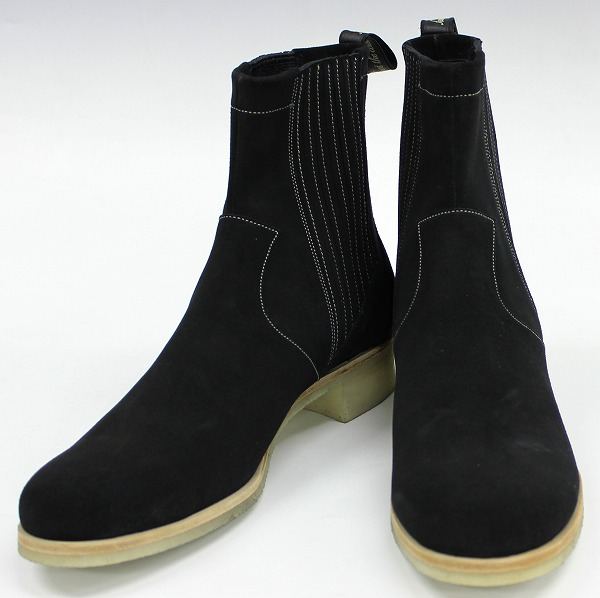 未使用品 footthecoacher RIDING BOOTS SIDE ELASTICS ブーツ